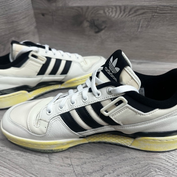 Adidas Originals Forum 84 Low AEC men’s shoes sneakers white black size 10.5 - Picture 7 of 12